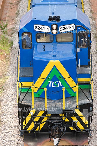  Locomotive on Transnordestina Railroad  - Salgueiro city - Pernambuco state (PE) - Brazil