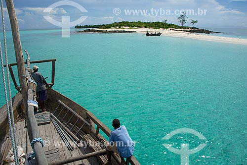  Boat near to Ibo Island  - Ibo district - Cabo Delgado province - Mozambique