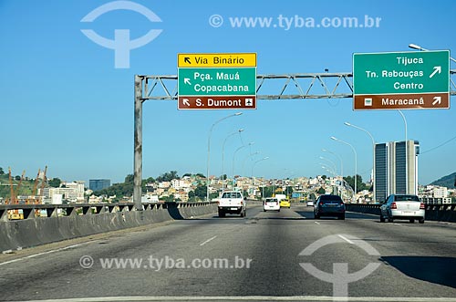  Traffic - Gasometro Viaduct  - Rio de Janeiro city - Rio de Janeiro state (RJ) - Brazil