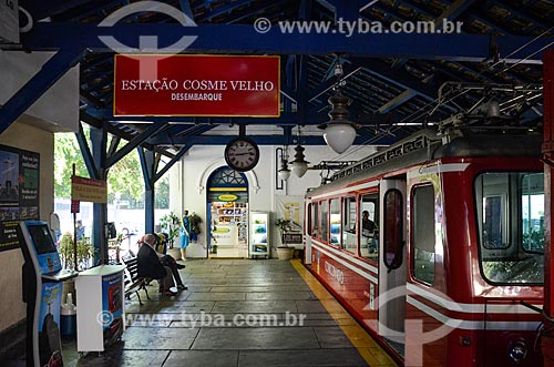  Train - Railway Station of Corcovado  - Rio de Janeiro city - Rio de Janeiro state (RJ) - Brazil