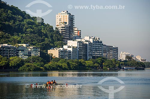  Rowing - Rodrigo de Freitas Lagoon  - Rio de Janeiro city - Rio de Janeiro state (RJ) - Brazil