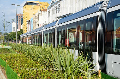  VLT (light rail Vehicle) - Mayor Luiz Paulo Conde Waterfront (2016)  - Rio de Janeiro city - Rio de Janeiro state (RJ) - Brazil