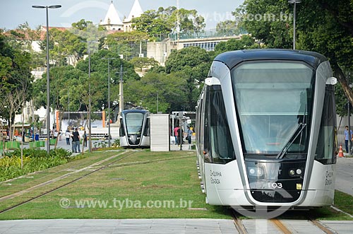  VLT (light rail Vehicle) - Mayor Luiz Paulo Conde Waterfront (2016)  - Rio de Janeiro city - Rio de Janeiro state (RJ) - Brazil