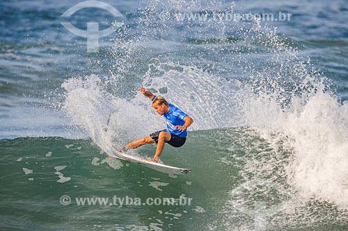  Davey Cathels surfing during the WSL Brazilian stage (World Surf League) WSL Oi Rio Pro 2016 - Grumari Beach  - Rio de Janeiro city - Rio de Janeiro state (RJ) - Brazil