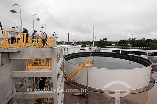  Reservoir of the Sewage Treatment Station Constantino Arruda Pessoa

Foz Company - sewage treatment services concessionaire  - Rio de Janeiro city - Rio de Janeiro state (RJ) - Brazil
