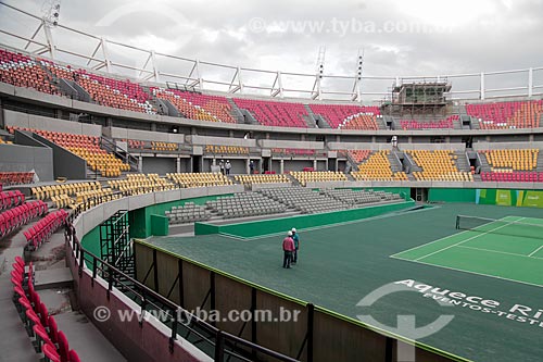  Tennis court of the Olympic Center of Tennis - part of the Rio 2016 Olympic Park  - Rio de Janeiro city - Rio de Janeiro state (RJ) - Brazil
