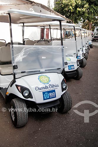  Electric carts from Paqueta Island  - Rio de Janeiro city - Rio de Janeiro state (RJ) - Brazil