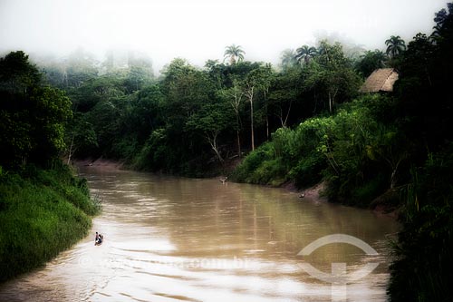  Amonia River near to Apiwta Village - Ashaninka tribe  - Acre state (AC) - Brazil