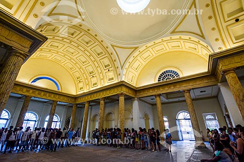  Visitors - inside of the Casa Franca-Brasil (France-Brazil Cultural Center) - 1820  - Rio de Janeiro city - Rio de Janeiro state (RJ) - Brazil