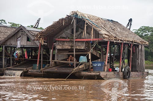  Mining boat - Madeira River  - Novo Aripuana city - Amazonas state (AM) - Brazil