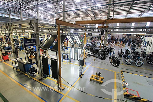  Inside of the automaker factory of Harley-Davidson  - Manaus city - Amazonas state (AM) - Brazil
