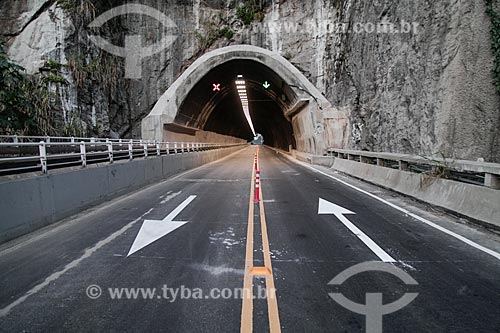  Tunnel on Joa Highway - 1972 - (Bandeiras Highway)  - Rio de Janeiro city - Rio de Janeiro state (RJ) - Brazil