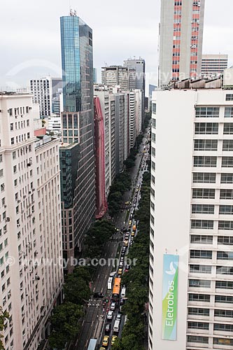  Traffic on Rio Branco Avenue  - Rio de Janeiro city - Rio de Janeiro state (RJ) - Brazil