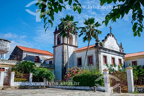 Facade of the Nossa Senhora da Conceicao Convent and Church (XVI century)  - Olinda city - Pernambuco state (PE) - Brazil