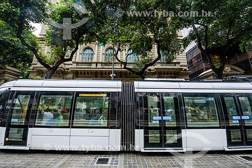  Trip test of VLT (light rail Vehicle)  - Rio de Janeiro city - Rio de Janeiro state (RJ) - Brazil