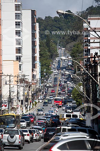  General view of Oliveira Botelho Avenue  - Teresopolis city - Rio de Janeiro state (RJ) - Brazil