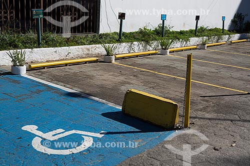  Handicapped parking - parking  - Teresopolis city - Rio de Janeiro state (RJ) - Brazil