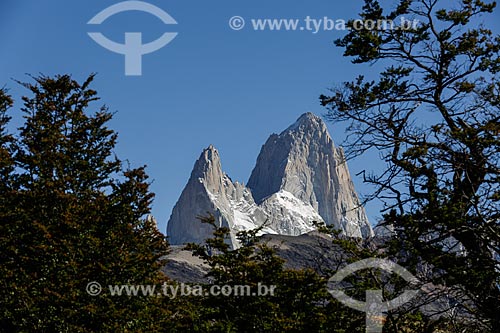  Detail of Mount Fitz Roy - Los Glaciares National Park  - El Chaltén city - Santa Cruz Province - Argentina