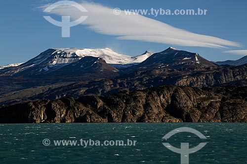  View of mountains of Andes Mountain from El Calafate city  - El Calafate city - Santa Cruz Province - Argentina