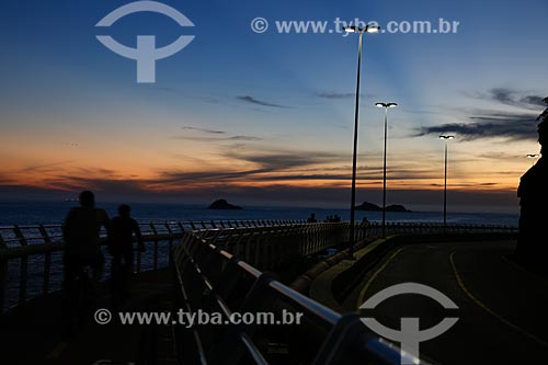  Dawn - Tim Maia Bike lane  - Rio de Janeiro city - Rio de Janeiro state (RJ) - Brazil