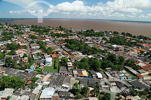  Aerial photo of Parintins city  - Parintins city - Amazonas state (AM) - Brazil