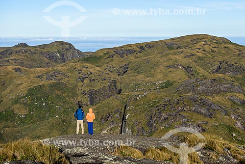  View from trail to Pedra do Sino (Bell Stone) - Serra dos Orgaos National Park  - Teresopolis city - Rio de Janeiro state (RJ) - Brazil