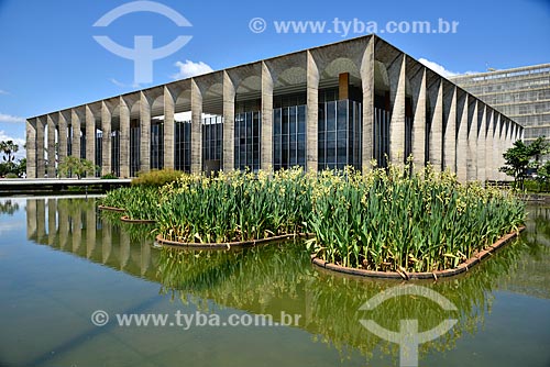  Facade of Itamaraty Palace  - Brasilia city - Distrito Federal (Federal District) (DF) - Brazil
