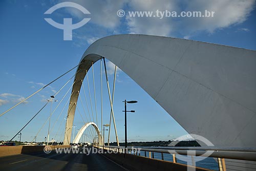  Juscelino Kubitschek Bridge (2002) over Paranoa Lake  - Brasilia city - Distrito Federal (Federal District) (DF) - Brazil