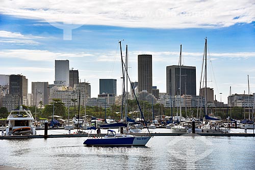  Berthed boats - Marina da Gloria (Marina of Gloria)  - Rio de Janeiro city - Rio de Janeiro state (RJ) - Brazil