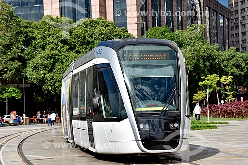  VLT (light rail Vehicle) - Mayor Luiz Paulo Conde Waterfront (2016)  - Rio de Janeiro city - Rio de Janeiro state (RJ) - Brazil