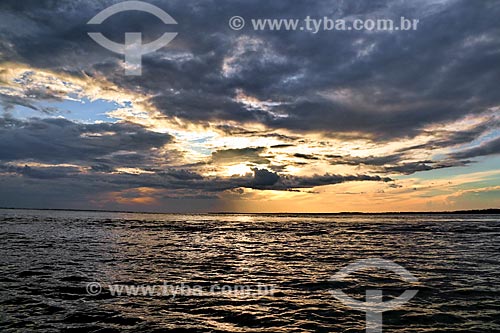  Sunset - Amazonas River  - Parintins city - Amazonas state (AM) - Brazil