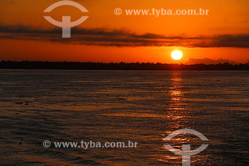  Dawn - Amazonas River  - Parintins city - Amazonas state (AM) - Brazil