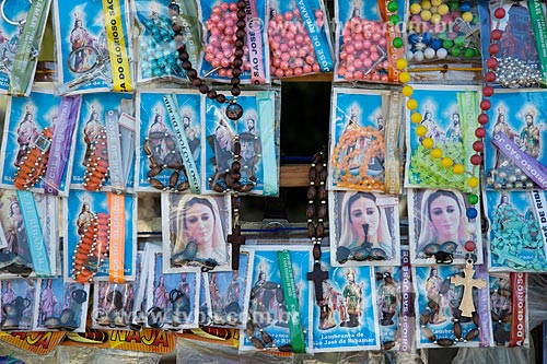  Detail of religious items to sale - Sao Jose de Ribamar city  - Sao Jose de Ribamar city - Maranhao state (MA) - Brazil