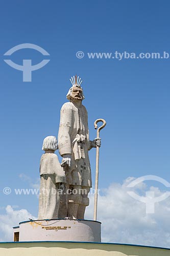  Detail of Sao Jose de Ribamar statue  - Sao Jose de Ribamar city - Maranhao state (MA) - Brazil