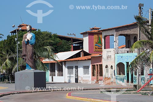  Sao Pedro statue - Raposa city  - Raposa city - Maranhao state (MA) - Brazil