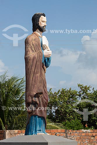  Sao Pedro statue - Raposa city  - Raposa city - Maranhao state (MA) - Brazil