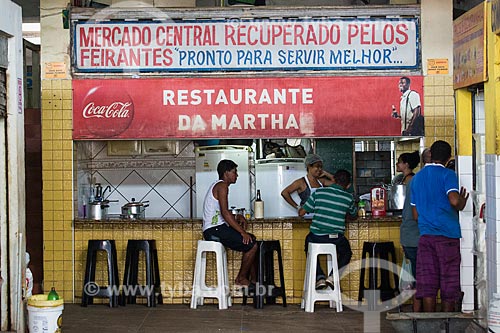  Restaurant - Sao Luis Central Market  - Sao Luis city - Maranhao state (MA) - Brazil