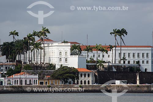  Facade of the Palacio dos Leoes (Palace of Lyons) - 1766 - headquarters of the State Government  - Sao Luis city - Maranhao state (MA) - Brazil