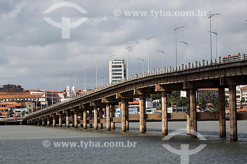  View of Jose Sarney Bridge (1970) - also known as Sao Francisco Bridge  - Sao Luis city - Maranhao state (MA) - Brazil