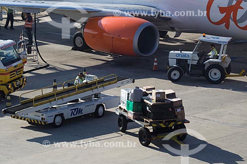  Luggage boarding - Afonso Pena International Airport - also know as Curitiba International Airport  - Sao Jose dos Pinhais city - Parana state (PR) - Brazil