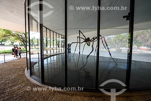  Sculpture on exhibit - Modern Art Museum of Sao Paulo (1948) - Ibirapuera Park  - Sao Paulo city - Sao Paulo state (SP) - Brazil