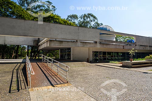  Facade of the Professor Aristoteles Orsini Municipal School of Astrophysics - Ibirapuera Park  - Sao Paulo city - Sao Paulo state (SP) - Brazil