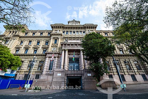  Facade of the Justice Court of Sao Paulo  - Sao Paulo city - Sao Paulo state (SP) - Brazil