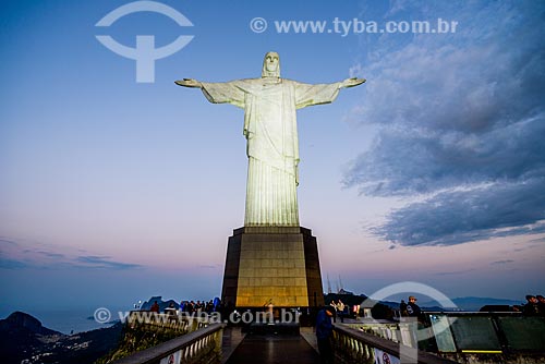  Passage of the Olympic torch for the Christ the Redeemer Statue - Christ the Redeemer (1931)  - Rio de Janeiro city - Rio de Janeiro state (RJ) - Brazil