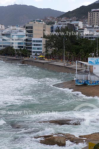  Undertow of the sea - Arpoador Beach  - Rio de Janeiro city - Rio de Janeiro state (RJ) - Brazil