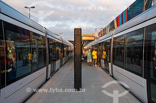  Station of VLT (light rail Vehicle) - Parada dos Navios  - Rio de Janeiro city - Rio de Janeiro state (RJ) - Brazil