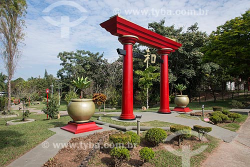  Oriental Garden in the Municipal Forest - Tori Portal  - Garca city - Sao Paulo state (SP) - Brazil