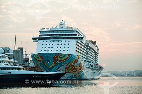  Berthed cruise ship - Pier Maua  - Rio de Janeiro city - Rio de Janeiro state (RJ) - Brazil
