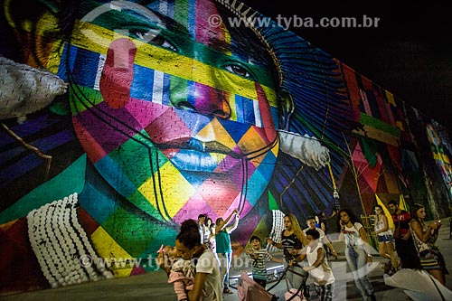  Ethnicities Wall - Mayor Luiz Paulo Conde Waterfront (2016)  - Rio de Janeiro city - Rio de Janeiro state (RJ) - Brazil