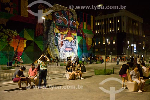  Ethnicities Wall - Mayor Luiz Paulo Conde Waterfront (2016)  - Rio de Janeiro city - Rio de Janeiro state (RJ) - Brazil